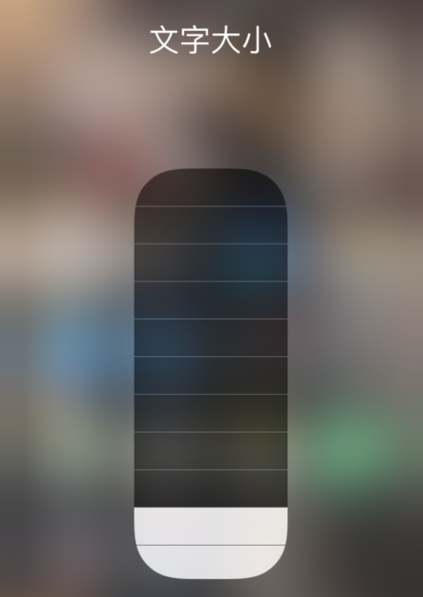 长垣苹果手机维修分享小技巧：在 iPhone 控制中心快速调节字体大小 